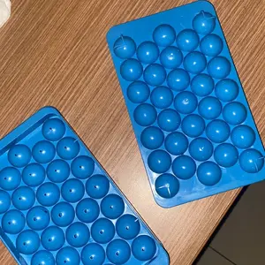 Grove Maison Cetakan Es Batu Bulat 33 Lubang Buat Es Batu / Cetakan Agar Bulat