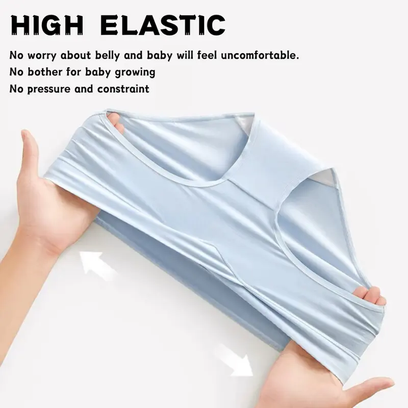 Low Waist Maternity Panty Cotton Pregnant Panties Low Waist U-Shaped 20020 2