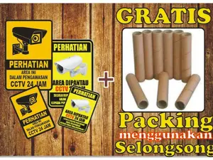 Stiker CCTV | Awas ada CCTV 24 Jam | LABEL CCTV 24JAM AWAS ADA CCTV | Stiker pengawasan CCTV, Stiker CCTV, Stiker Peringatan CCTV , Stiker Pantauan CCTV, Stiker CCTV 24 Jam