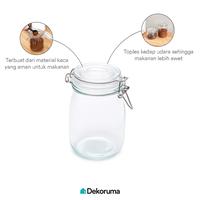 Gambar Dekoruma BOBA Toples Kaca Serbaguna dengan Tutup 1.1L dari Dekoruma Official Store Kab. Bekasi 3 Tokopedia