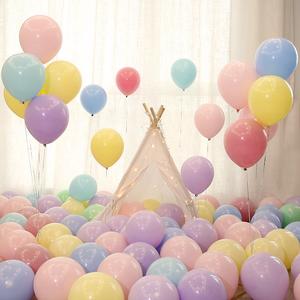 Belon Lateks, 100 Keping, 10 Inci, Pelbagai Warna, Sesuai untuk Perkahwinan, Hari Jadi, Mandi Bayi, Hiasan Parti Rumah, Mainan Kanak-kanak, Diskaun