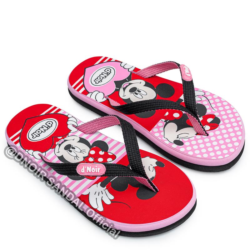 DNOIR Sandal Jepit Anak Perempuan MINNIE size 25 - 36 Fashion 7