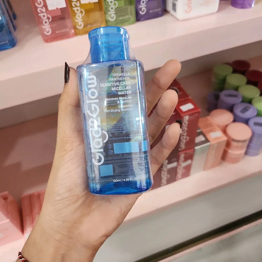 GLAD2GLOW MICELLAR WATER  TREMELLA PANTHENOL BIRU