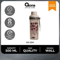 Gambar Oxone OX032M Bottle Double Wall Kaca 500ml Botol Minum Lucu Motif Terbaru Asli | Plastik Bottles - GAMBAR RANDOM dari Oxone Official Kota Administrasi Jakarta Utara 1 Tokopedia