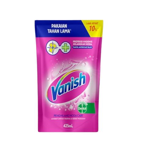 Vanish White Cair Refill 2 POUCH x 425ml - Penghilang Noda Pakaian 3