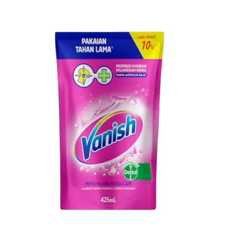 Vanish White Cair Refill 2 POUCH x 425ml - Penghilang Noda Pakaian 3