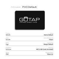 Gambar Kartu Nama Pintar NFC | Smart Business Card NFC dari GOTAP.ID Kota Denpasar 2 Tokopedia