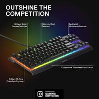 Gambar STEELSERIES APEX 3 TKL Mechanical Whisper-Quiet Switch - Gaming Keyboard dari Techno Computer Bali Kota Denpasar 3 Tokopedia