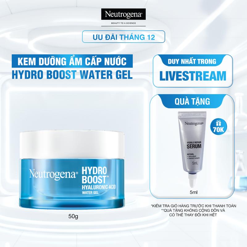 Bán chạy Kem dưỡng cấp nước cho Da dầu Neutrogena Hydro Boost Hyaluronic Acid Water Gel 50g - Skincare Nữ | Chăm sóc da | Làm đẹp da