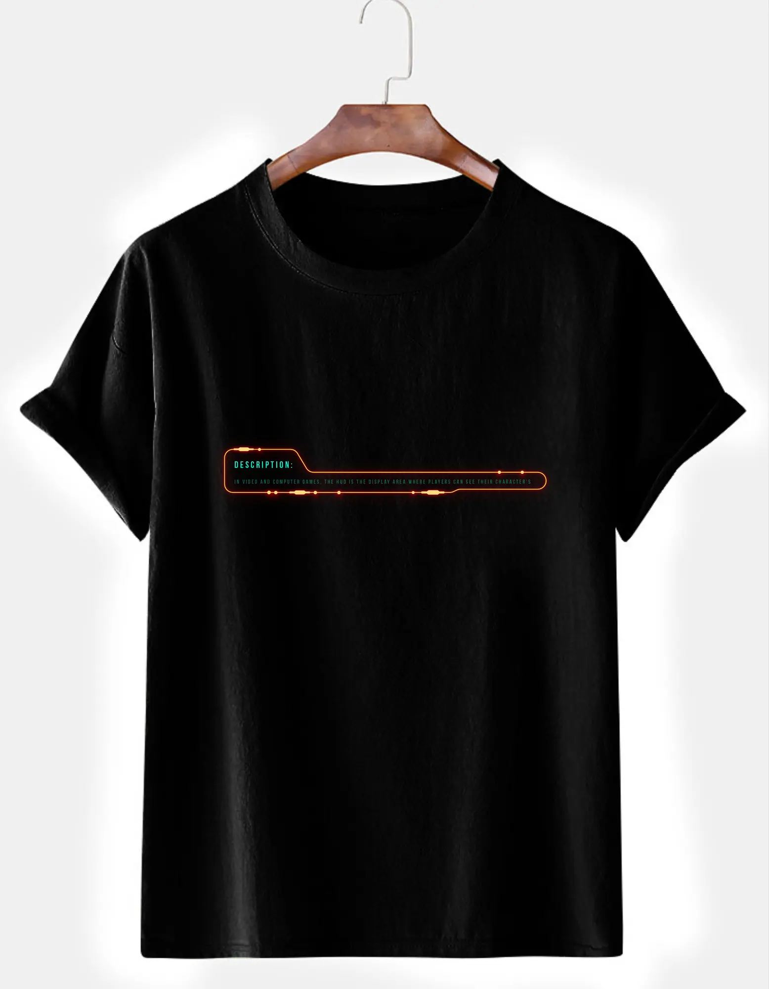 2025 Kaos Pria dan Wanita Terbaru Baju Katun Dewasa Hitam Original T-shirt