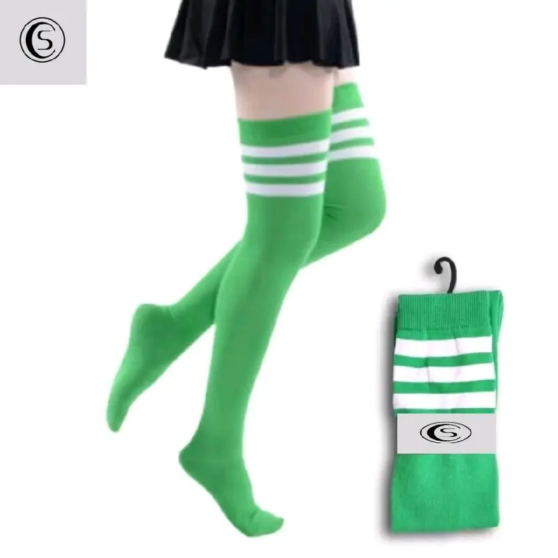 Kaos Kaki Wanita Over Knee Panjang Diatas Lutut - Stoking - Kaos Kaki Panjang - MORILPEDIA Casual Motif Nyaman Pendek Stocking 8