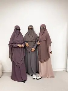 MAHIRA KHIMAR FREE CADAR BANDANA BY ZURI LABEL ceruti layer ceruty  syari