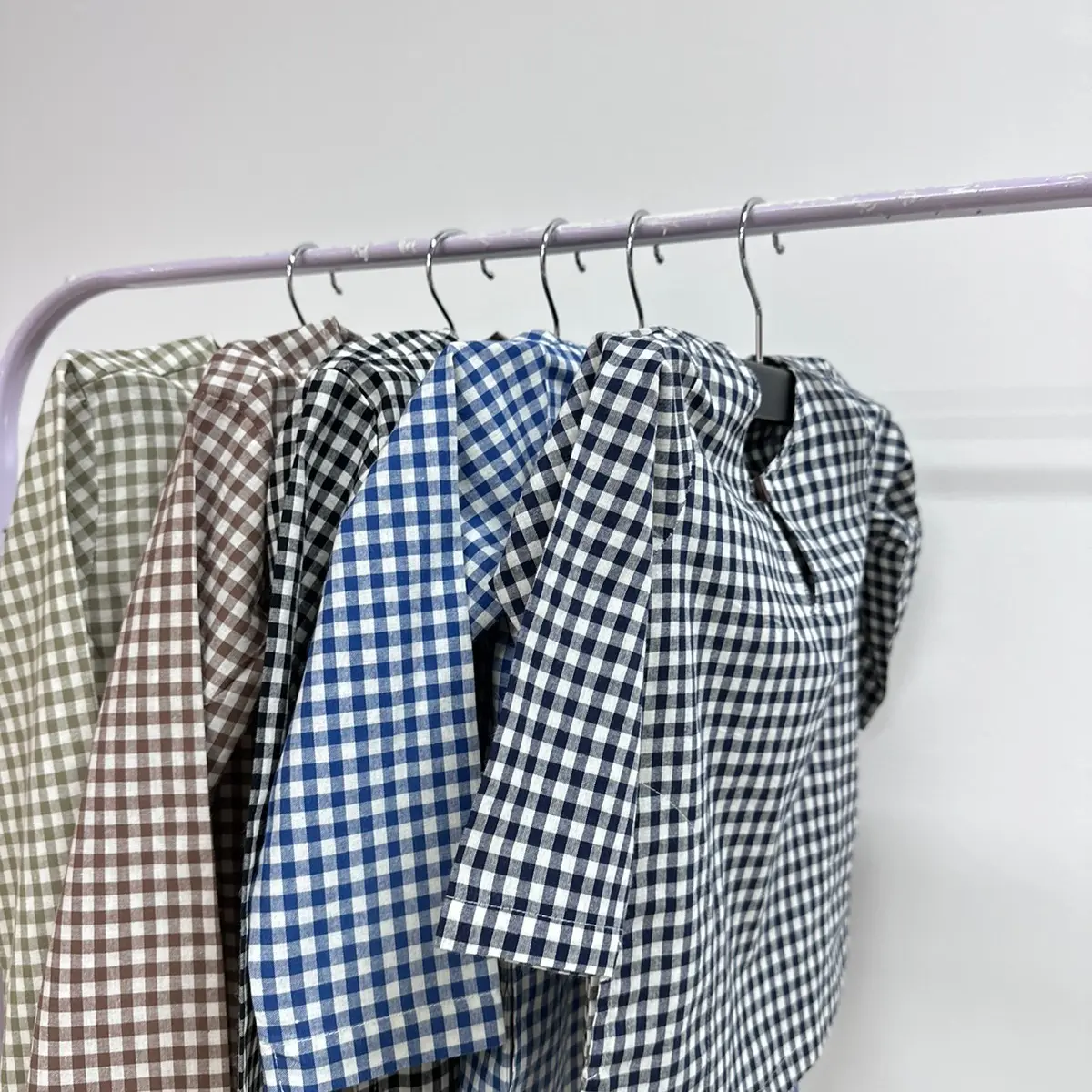Noah Checkered Kids Kurta Cotton