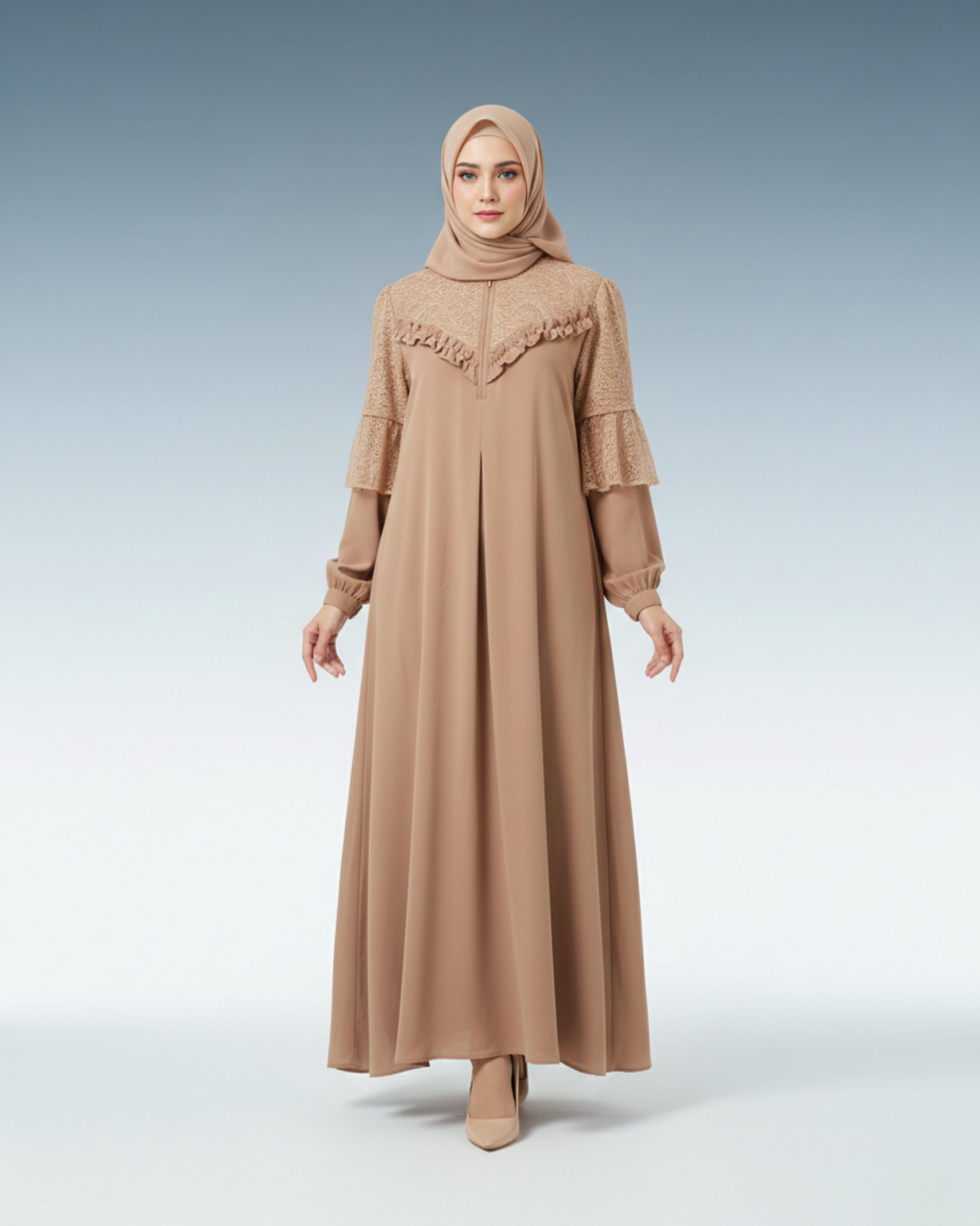 dress Anti UV Mix Brokat Cantily – Baju Wanita Dewasa Kain Soft Lembut Variasi Cantik Formal gamis lebaran mewah busui friendly dress Anti UV Mix Brokat Cantily – Baju Wanita Dewasa Kain Soft Lembut Variasi Cantik Formal gamis lebaran mewah busui friendly