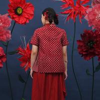 Gambar NONA RARA - Lauva Encim CNY T5250, Baju kerja batik blouse wanita modern - S dari Nona Rara Batik Kota Administrasi Jakarta Timur 4 Tokopedia