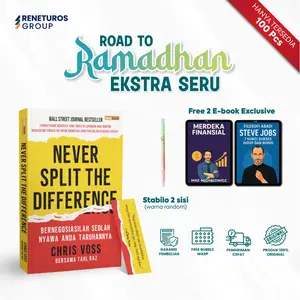 Renebook Buku Bisnis Never Split the Difference Bernegosiasilah Seolah Nyawa Anda Taruhannya Chris Voss bersama Tahl Raz