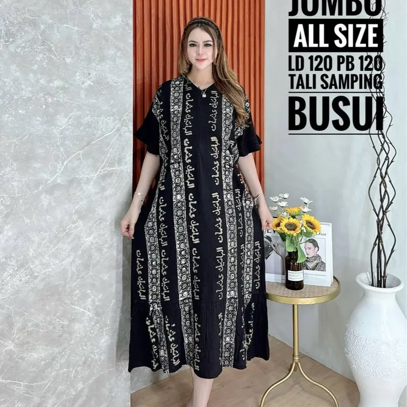 Batik Usman - Terbaru Daster Rampel Jumbo Rayon Twill Cap Malaman Pekalongan Kekinian Viral 2