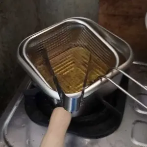 [READY] Tifale Squira Deep Frypan Stainless Steel – Panci Kotak Anti Lengket, Cocok Semua Kompor