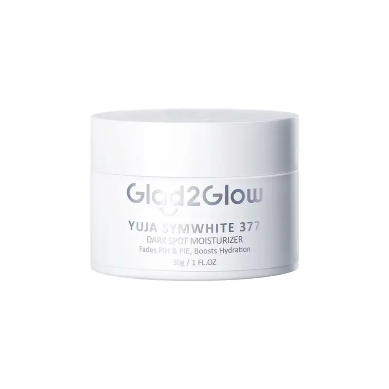 Glad2Glow Yuja Symwhite 377 Dark Spot Moisturizer menghilangkan bekas jerawat diwajah 3