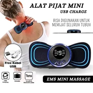 Promo Dapat 2 Pcs Alat Pijat Punggung / Alat Pijat Leher Elektrik / Alat Pijit Mini Elektrik Leher Punggung Kaki Pijit Terapi