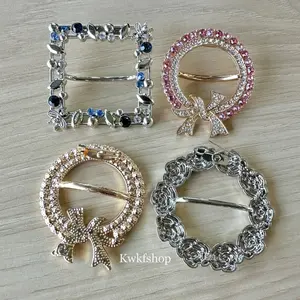{Bros Ring 2 in 1 } Buckle pin 2 in 1 Premium Quality Ring Jilbab bisa Jadi Bros dan bisa jadi Ring jilbab