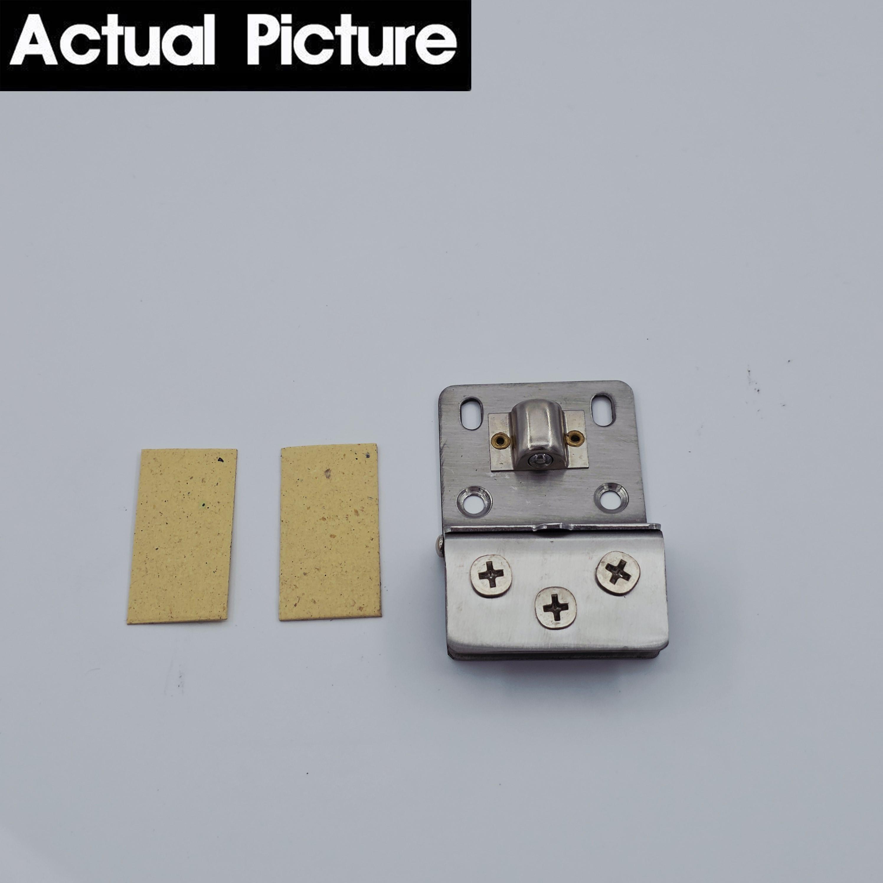 Engsel Jepit Kaca ke Kaca Stainless Steel untuk Pintu Etalase Toko dan Lemari Kaca Kabinet Anti Karat Tahan Beban Berat Mudah Dipasang Kualitas Premium Ready Stock COD Cepat Kirim Garansi Produk Original