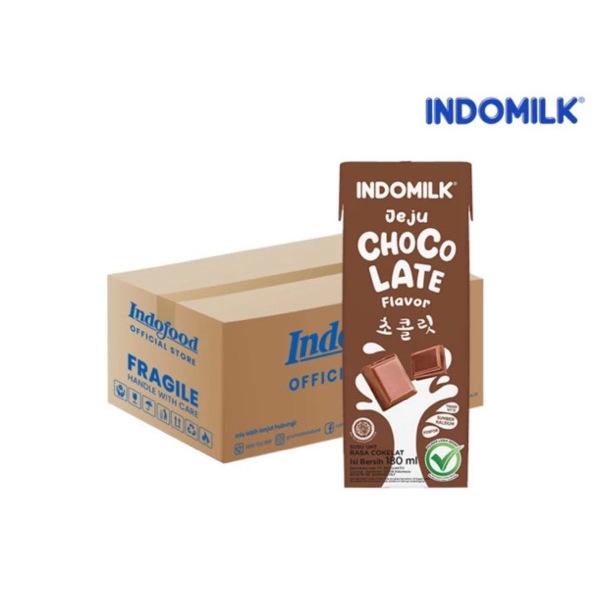 INDOMILK Korean Chocolate Milk 180ML X 30 (TETRA) 2