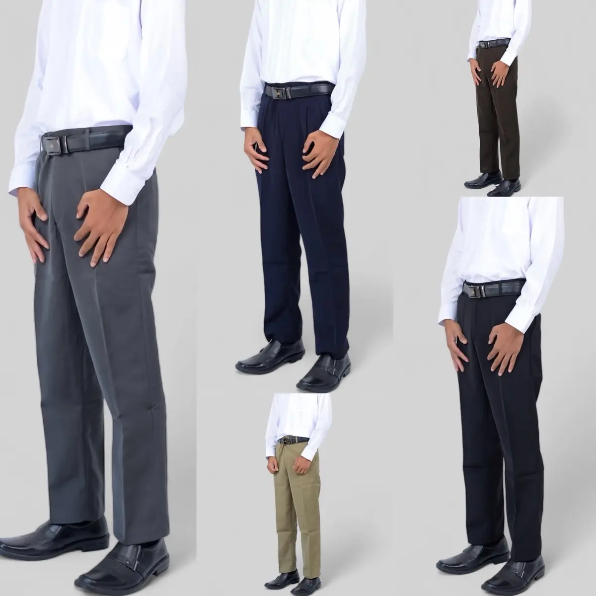 Celana Kantor Pria Standar Reguler