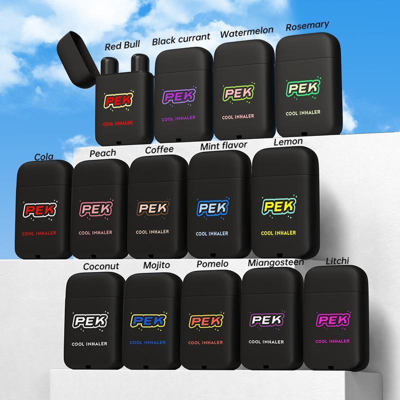 PEK double-hole nasal inhaler energy bar Refresh เครื่องช่วยหายใจสองรูพ่นพลังงานบาร์รีเฟรช
