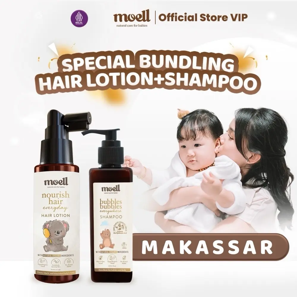 SHAMPOO + HAIR LOTION