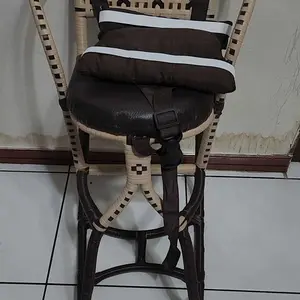 Kursi Boncengan Anak Rotan Asli -CP Full Anyam Sintetis Untuk Motor Matic Usia 9 Bulan - 4 Tahun Kuat dan Kokoh - AESTHETIC WHITE RED & BLACK COLLECTIONS