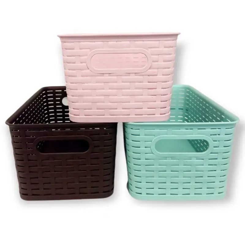 [HZ] - Keranjang Serbaguna / Organizer Box / Rak Kosmetik / Keranjang Bumbu Dapur / Tempat Mainan Anak 0