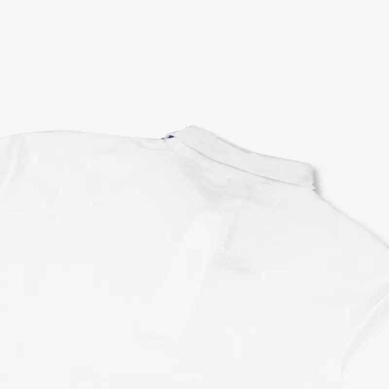 Hemdev Polo Shirt Binding Basic White 3