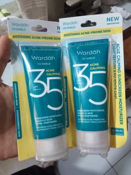 Product Review of [TWINPACK] WARDAH UV Shield Acne Calming Sunscreen - Skincare from B**5 2