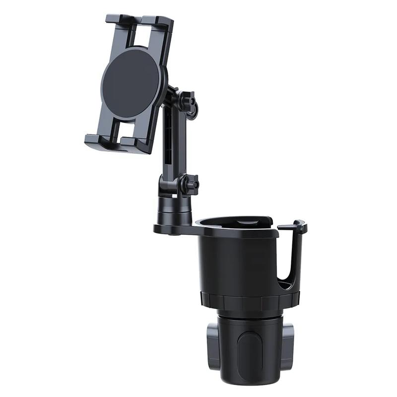 Product Introduction of 2 in 1 Car Tablet Stand Car Cup Holder 4.7-12.9inches Multifunction Mobile Phone Holder Car Drinks Holder 360° Swivel Adjustable 24