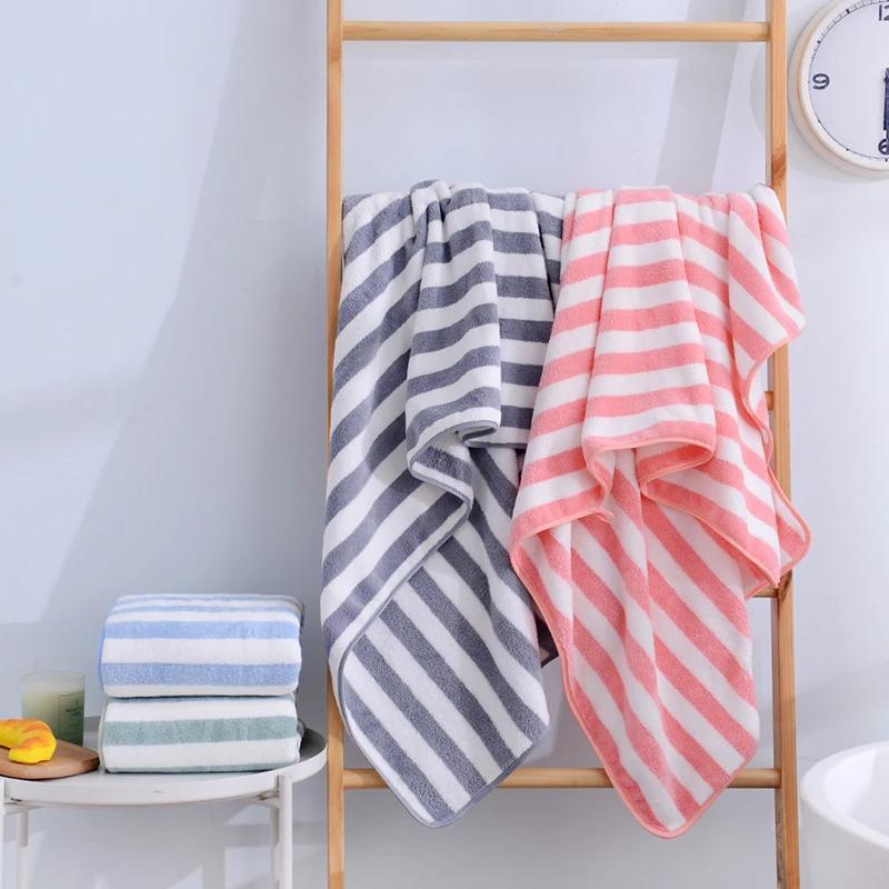 Tuala Mandi, 100% Serap Air, Saiz Besar untuk Dewasa, Tuala Mandi Kain, Tuala Microfiber Tebal, Sesuai untuk Kegunaan Rumah Supplies 2