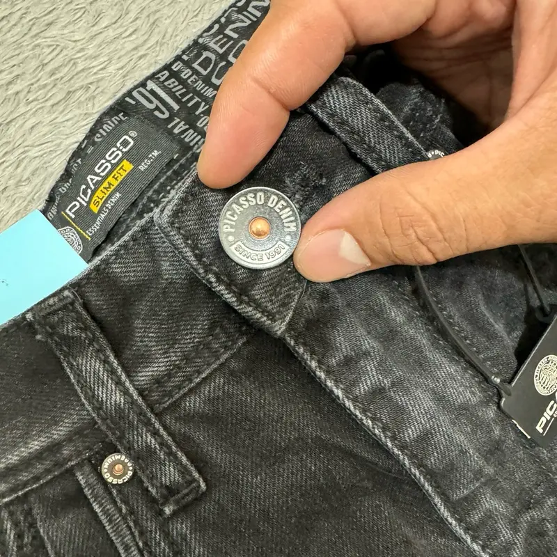 Celana Jeans Pria Picasso Original Panjang Denim Premium Terbaru Reguler Fit 4
