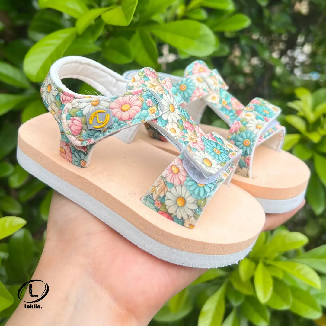 Loklin Sepatu Sandal Anak Perempuan Selop Bayi Sendal Slop Baby Girl Lilia