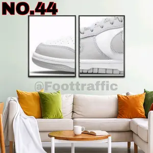 NO.44 NIK3 DUNK GREY WHITE (COD)