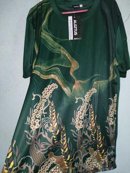 Product Review of (HARGA BORONG) MEN JERSEY BATIK DESIGN T-SHIRT SHORT SLEEVES (BAJU JERSI LELAKI LENGAN PENDEK CORAK BATIK) from W**i 0