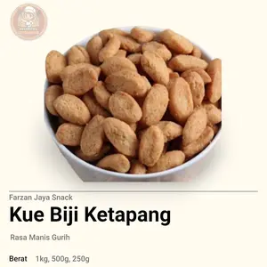 Kue Biji Ketapang 1 kg Manis Gurih Renyah | Kue Kering Tradisional | Kue Lebaran Murah