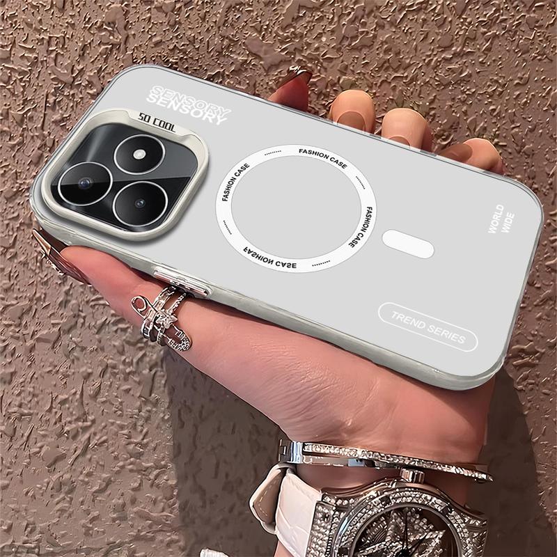Softcase Hybrid Premium Matte Case Circle For REALM*E C51,C51S,C53,C63,C61,C55,NOTE 50, NOTE 60 Case Aesthetics 4