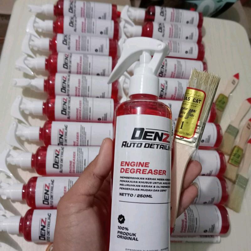 ORIGINAL ENGINE DEGREASER pembersih kerak mesin/DENZ AUTO DETAILING uk 250 ml 2