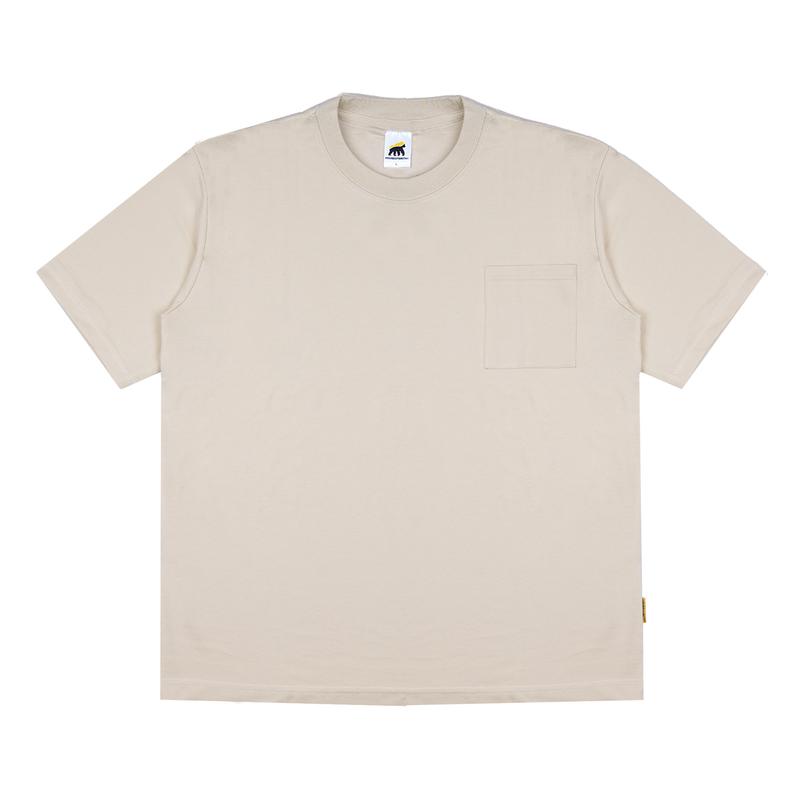 House of Smith Kaos Oversize Pria Cotton Anti Wrinkle - Smith Pocket Oversize Khaki - Oversize T Shirt 1