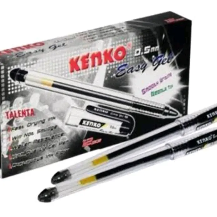 Hitam Kenko Easy Paket Hemat 12 Pcs Stationery - Tinta