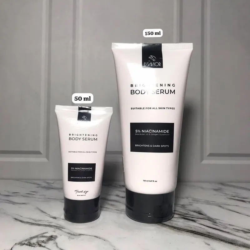 D'SAVIOR Body Serum Brightening Niacinamide 5% Ukuran Travel 50ml - Mencerahkan Memudarkan Bekas Luka 2