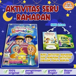 Buku Aktivitas Ramadan Seru belajar Ibadah & Akhlak Anak untuk TK/PAUD & SD
