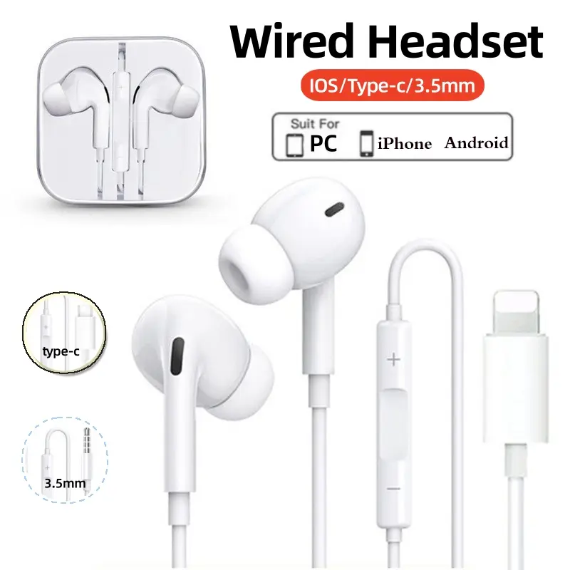 Tai nghe có dây, Chính Hãng, Âm Nhạc Âm Thanh Nổi, có Micro, Tương Thích Với Giao Diện iOS Và Android XIAOMI-4, Vui Lòng Kết Nối Bluetooth Để Sử Dụng (ios, Vui Lòng Kết Nối để sử dụng)