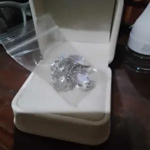 【003Harga telah dibanting, segera di CO】Chard Wake Original Anting Wanita Earrings Buat Perempuan Tunangan Nikah Kawin Zirconia 0.3 Carat Sertifikat GRA Kotak Indah   CWE003