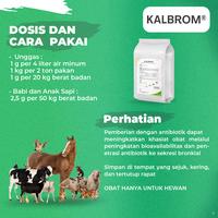 Gambar KALBE KALBROM PREMIX TERNAK UNGGAS @100 gram (Sachet) - Meredakan Ngorok dan  Mengencerkan Dahak pada Hewan Unggas - 100 G dari Kalbe Animal Health Kota Administrasi Jakarta Timur 4 Tokopedia